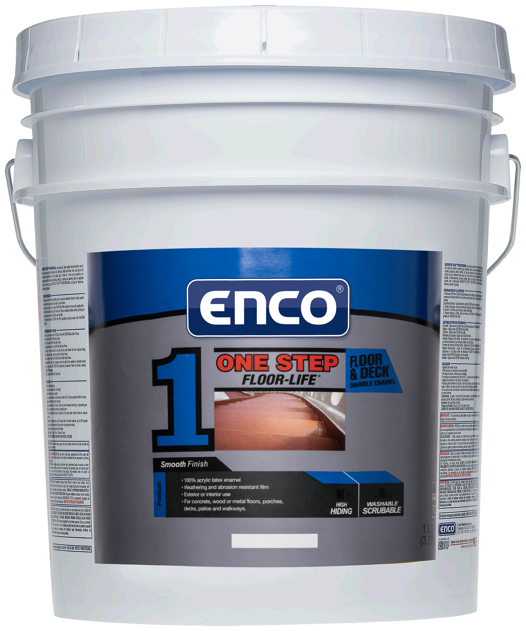 FLOOR LIFE UNSANDED INTERIOR OR EXTERIOR PAINT