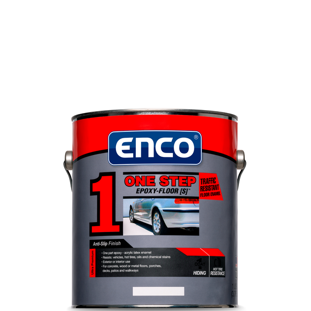 ONE STEP EPOXY SANDED INTERIOR OR EXTERIOR FLOOR PAINT | Enco Paints