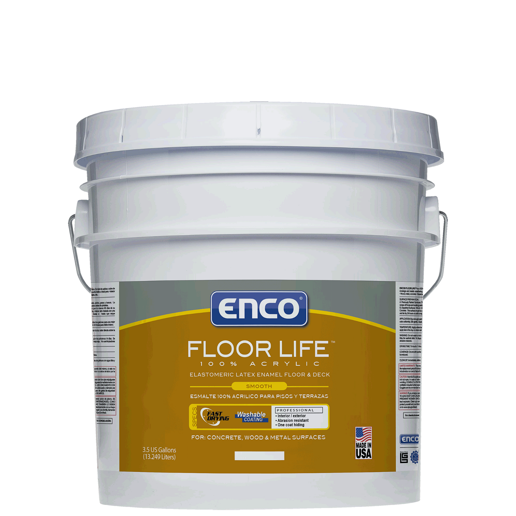 FLOOR LIFE UNSANDED INTERIOR OR EXTERIOR PAINT