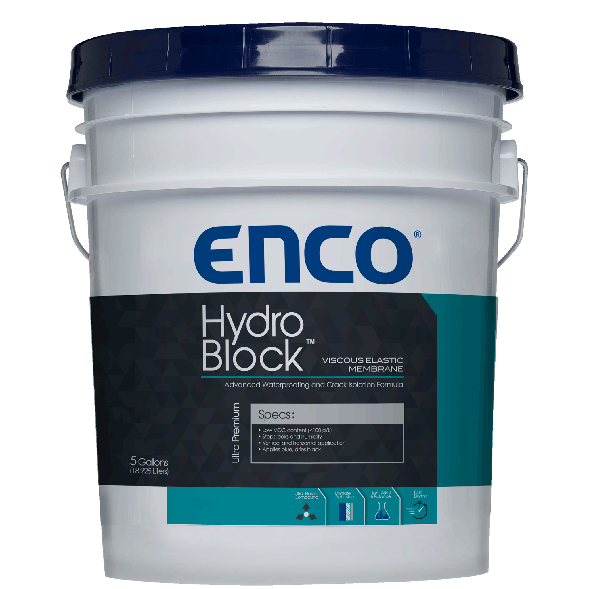 HYDRO BLOCK HYDROPROOFING AND CRACK ISOLATION MEMBRANE & PRIMER