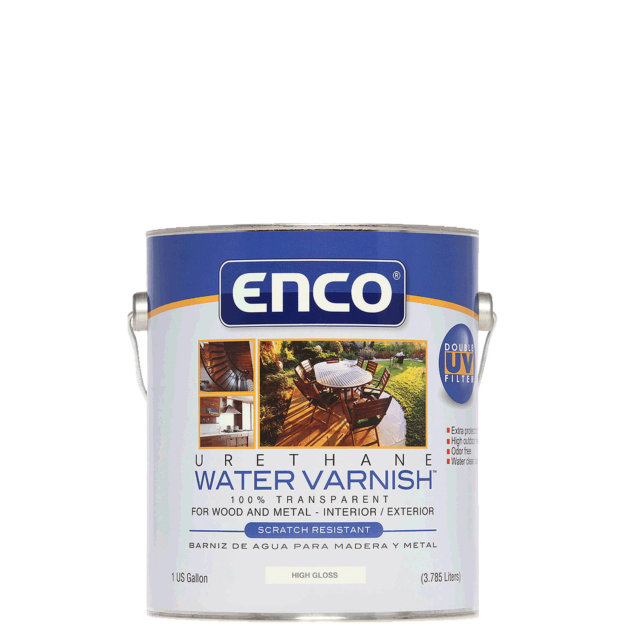 TRANSPARENT URETHANE WATER VARNISH